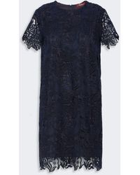 Max Mara - Robe Boxy En Dentelle Macramé - Lyst