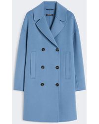 Max Mara - Wool Broadcloth Midi Coat - Lyst