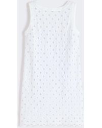 Max Mara - Macramé Jersey A-Line Dress - Lyst