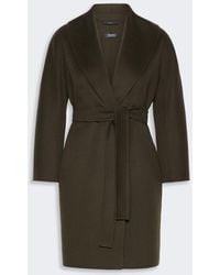 Max Mara - Double-Faced Wool Robe Coat - Lyst