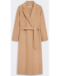 Max Mara - Wool Broadcloth Midi Coat - Lyst