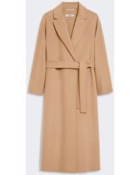 Max Mara - Wool Broadcloth Midi Coat - Lyst