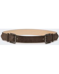 Max Mara - Ledergürtel Mit Nieten - Lyst