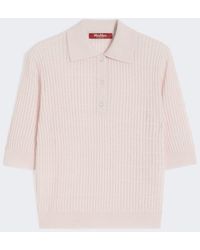 Max Mara - Silk And Wool Yarn Jumper - Lyst