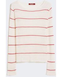 Max Mara - Schmal Geschnittener Aus Wolle Und Seide - Lyst