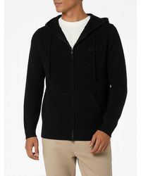 MC2 Saint Barth - Schwarzer Kapuzenpullover Aus Lambswool Für Herren Notting - Lyst