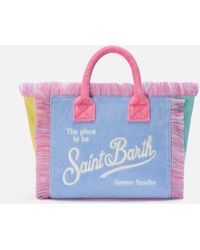 MC2 Saint Barth - Colette Terry Effect Color Block Bag - Lyst
