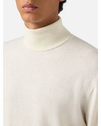 MC2 Saint Barth - Turtleneck Sweater Bond Merino Wool And Cashmere - Lyst