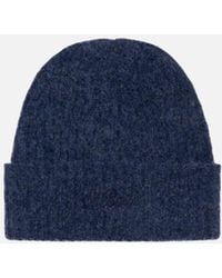 MC2 Saint Barth - Marineblauer Stretch-Alpaka-Hut Für Herren Wengen - Lyst