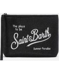 MC2 Saint Barth - Aline Lurex Shimmer Pouch - Lyst