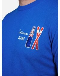 MC2 Saint Barth - Bluette-Pullover Für Herren Heron Light Mit Settimana Blanc-Stickerei - Lyst