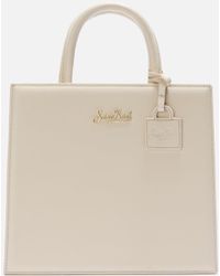 MC2 Saint Barth - Structured Shop Midi Bag - Lyst