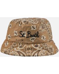 MC2 Saint Barth - Cappello Da Donna Modello Pescatore Con Stampa Bandana - Lyst