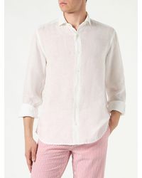 MC2 Saint Barth - Pamplona Linen Shirt - Lyst
