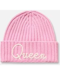 MC2 Saint Barth - Cappello Da Donna A Coste Wengen Con Ricamo Queen - Lyst