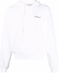 Off-White c/o Virgil Abloh Baumwolle sweatshirt - Weiß