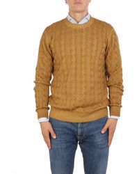 Altea Beige Wool Jumper - Natural