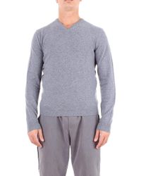Heritage Grey Wool Jumper - Gray