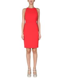Boutique Moschino Andere materialien kleid - Rot