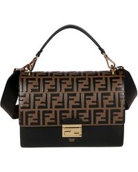 Fendi Brown Leather Handbag