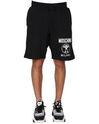 Moschino Herren andere materialien shorts - Schwarz