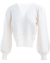 Liu Jo Baumwolle sweater - Weiß