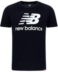 New Balance - Andere materialien t-shirt - Lyst