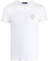 Versace T-Shirt mit Medusa - Weiß