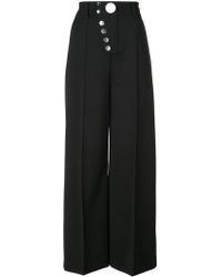 Alexander Wang SCHWARZ BAUMWOLLE HOSE