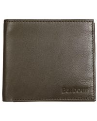 barbour belt and wallet set