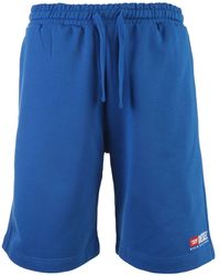 DIESEL Andere materialien shorts - Blau