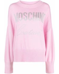 Moschino Wolle sweater - Pink