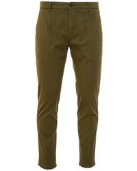 Department 5 Cotton Trousers - Green