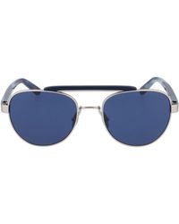 Calvin Klein Metall sonnenbrille in Blau für Herren Herren Accessoires Sonnenbrillen 