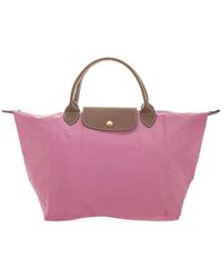 Longchamp Damen polyamid handtaschen - Pink