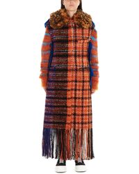 Marni MEHRFARBIG WOLLE MANTEL