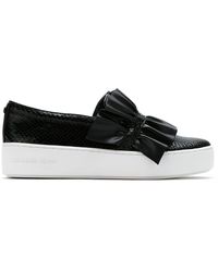 michael kors ace stretch low sneakers