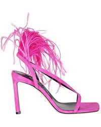Damen Schuhe Absätze Sandaletten und Pumps Sergio Rossi Andere materialien sandalen in Pink 