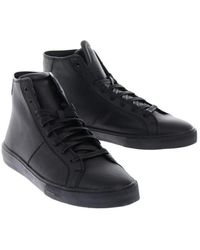 DIESEL Herren andere materialien hi top sneakers - Schwarz