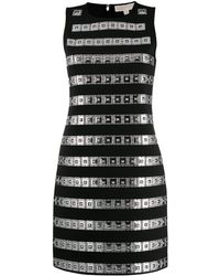 abito lungo brillantinato