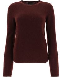 Roberto Collina Andere materialien sweater - Rot