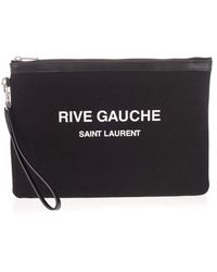 Saint Laurent Saint Laurent Other Materials Pouch - Black