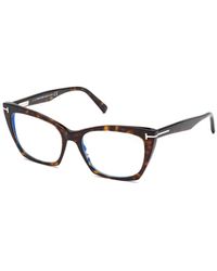Tom Ford Montature Vista Unisex 001 in Gold (Red) - Lyst