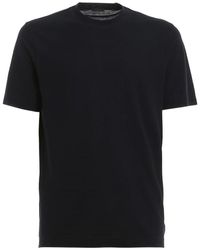 Zanone - Baumwolle t-shirt - Lyst