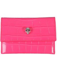 Alexander McQueen Andere materialien brieftaschen - Pink