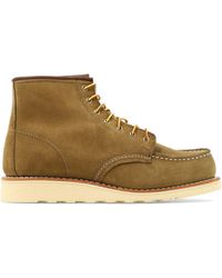 Red Wing "classic Moc" Ankle Boots - Brown