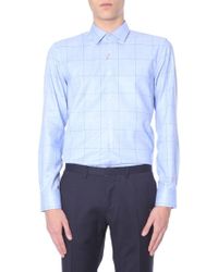BOSS Light Blue Cotton Shirt