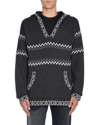 mens black and gold jumper