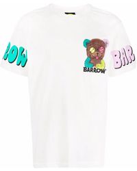 Barrow Baumwolle t-shirt - Weiß