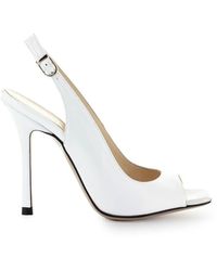Marc Ellis Leather Sandal - White
